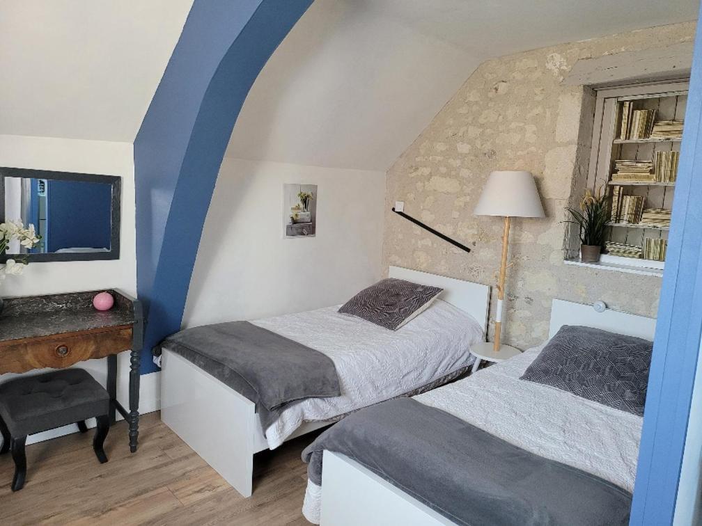 Gites Et Chambres Des Coteaux Sainte Maure de Touraine Bagian luar foto